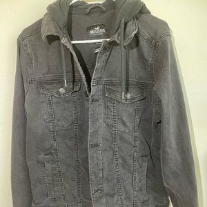 Mens Hollister M denim jacket/hoodie